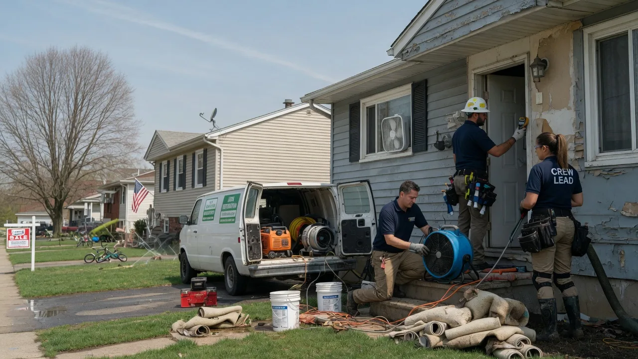 Flood Cleanup in Elton, PA near me